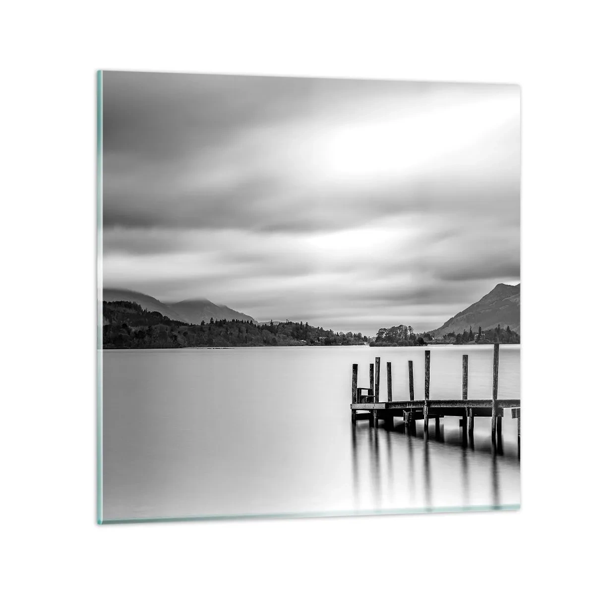 Glasbild - Bild auf glas - Milde und Kraft - 70x70 cm
