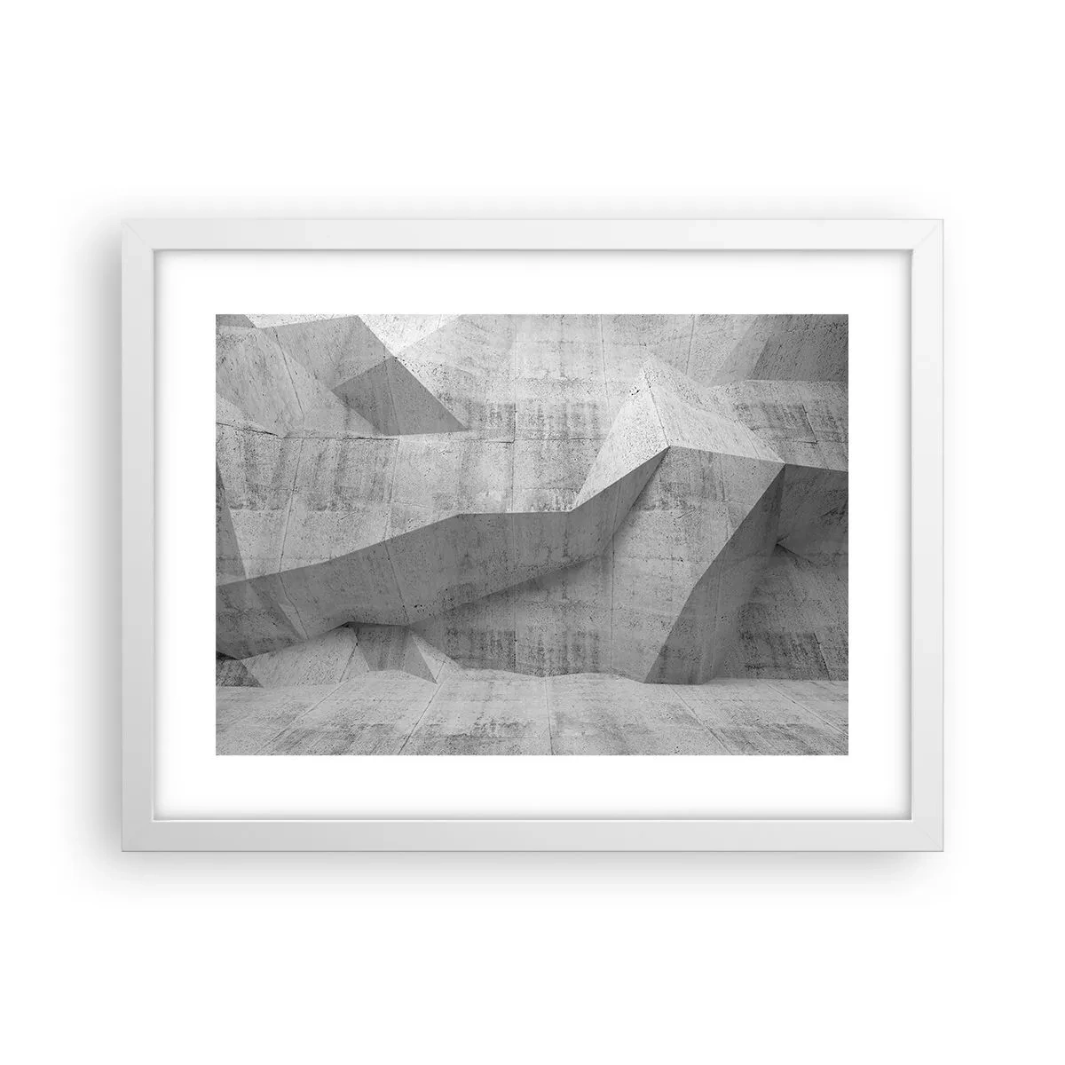 Poster in einem weißen Rahmen - Eine echte Herausforderung - 40x30 cm