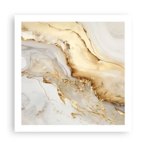 Poster - Abstraktion: Schönheit und Güte - 60x60 cm