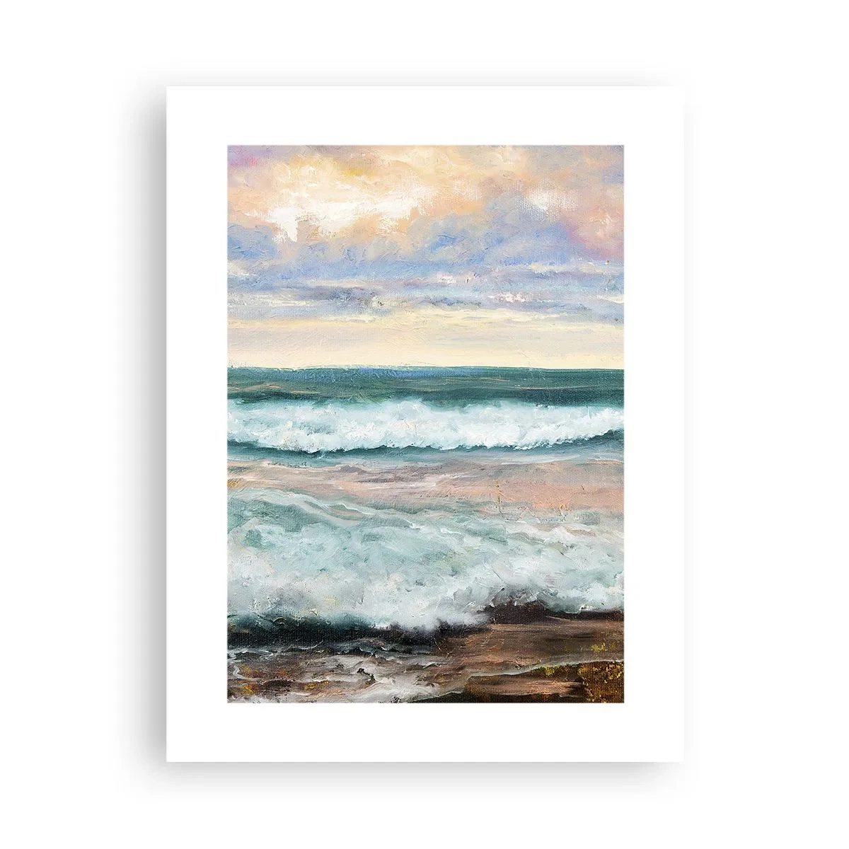 Poster - Hier werden Sie Ihre Seele baumeln lassen - 30x40 cm