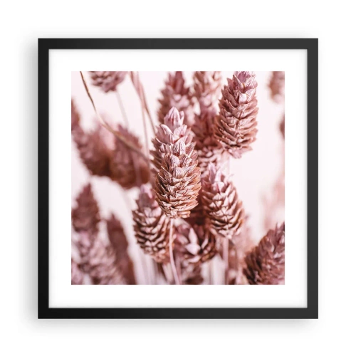 Poster in einem schwarzem Rahmen - Scheinbar unauffällig - 40x40 cm