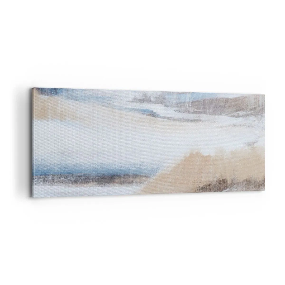 Bild auf Leinwand - Leinwandbild - Winterkomposition - 100x40 cm