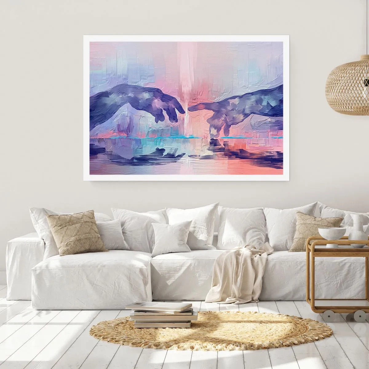 Poster - Göttlicher Funke des Lebens - 70x50 cm