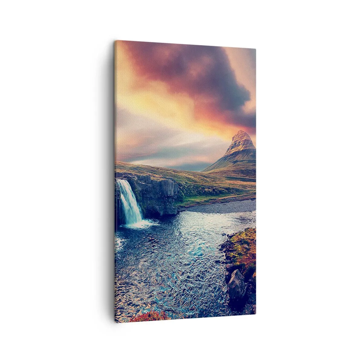 Bild auf Leinwand - Leinwandbild - In der Majestät der Natur - 45x80 cm
