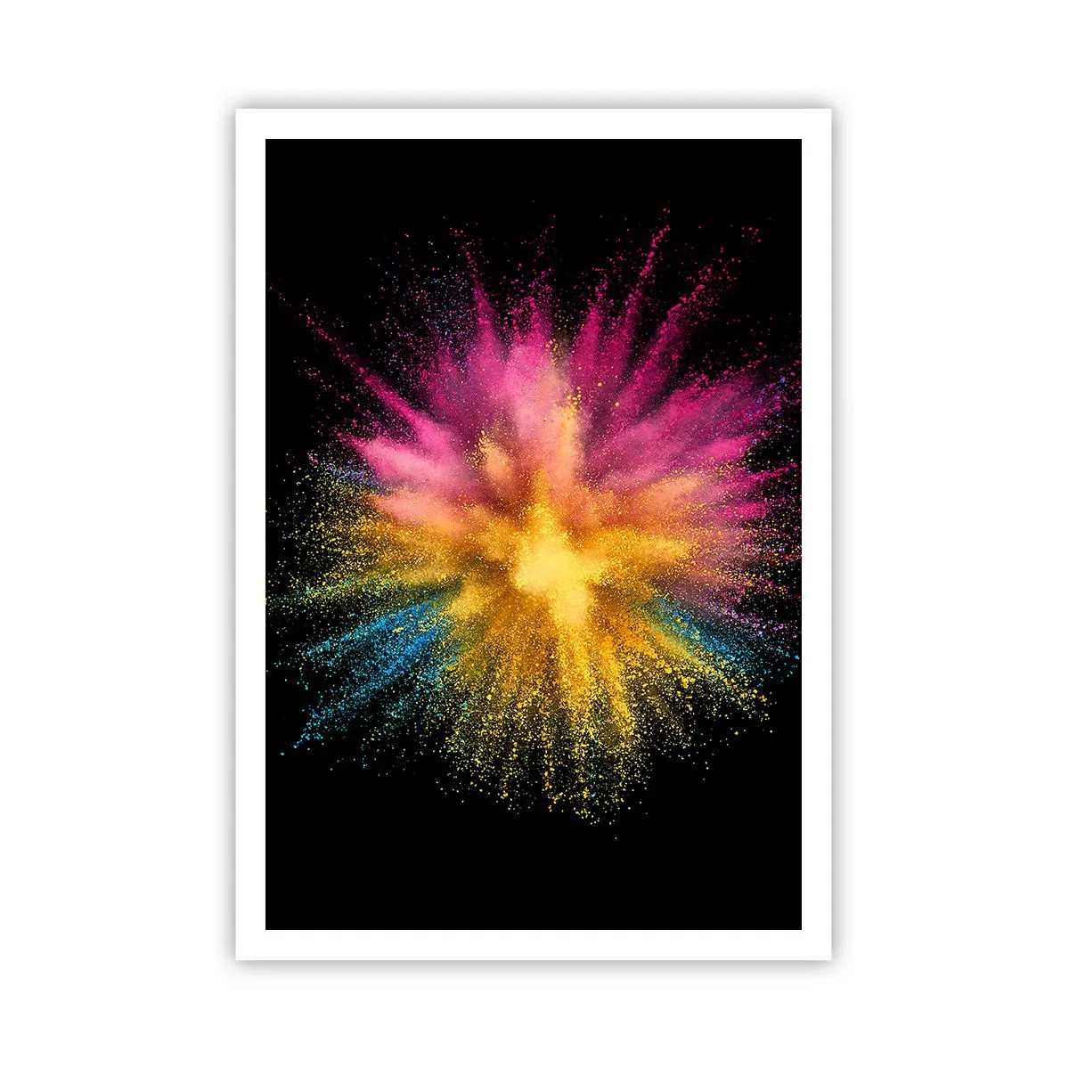 Poster - Die Geburt der Farben - 70x100 cm