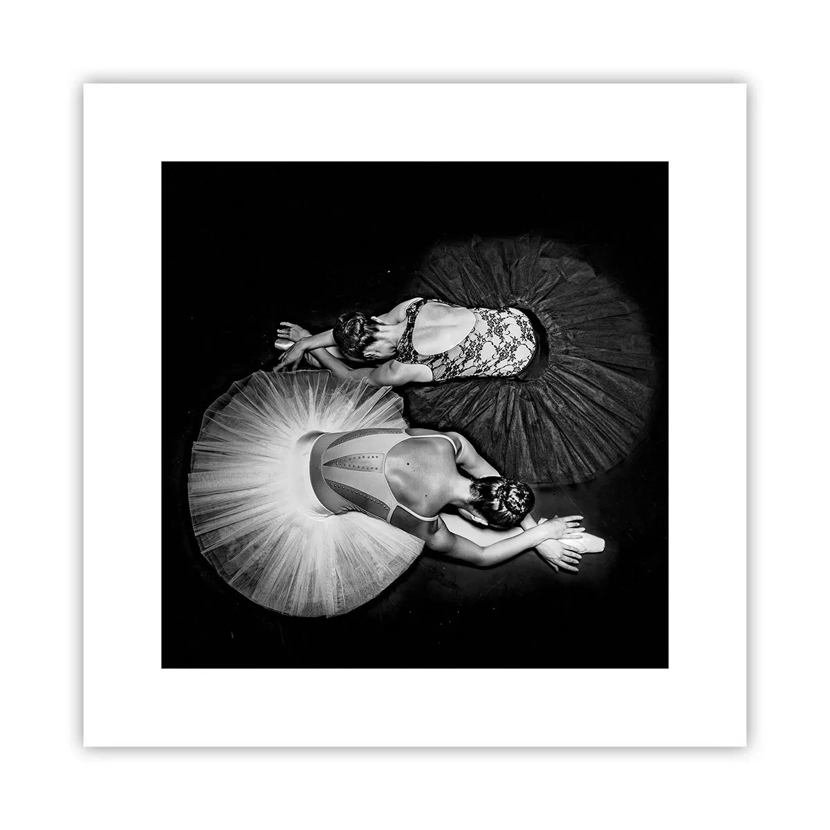 Poster - Jin und Jang – perfekte Balance - 30x30 cm