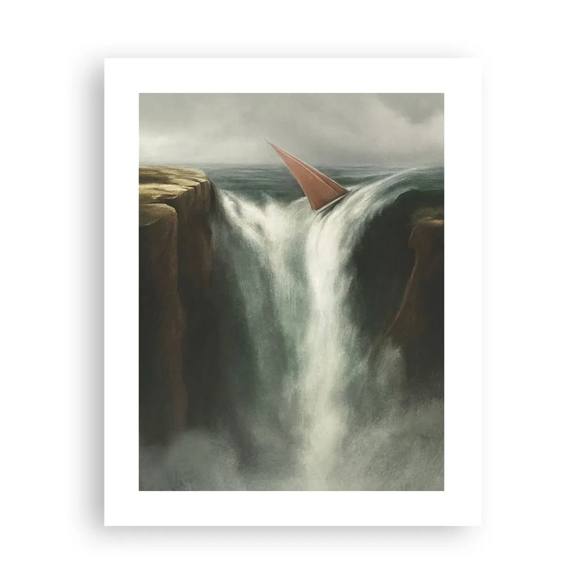 Poster - Warnung des Lebens - 40x50 cm