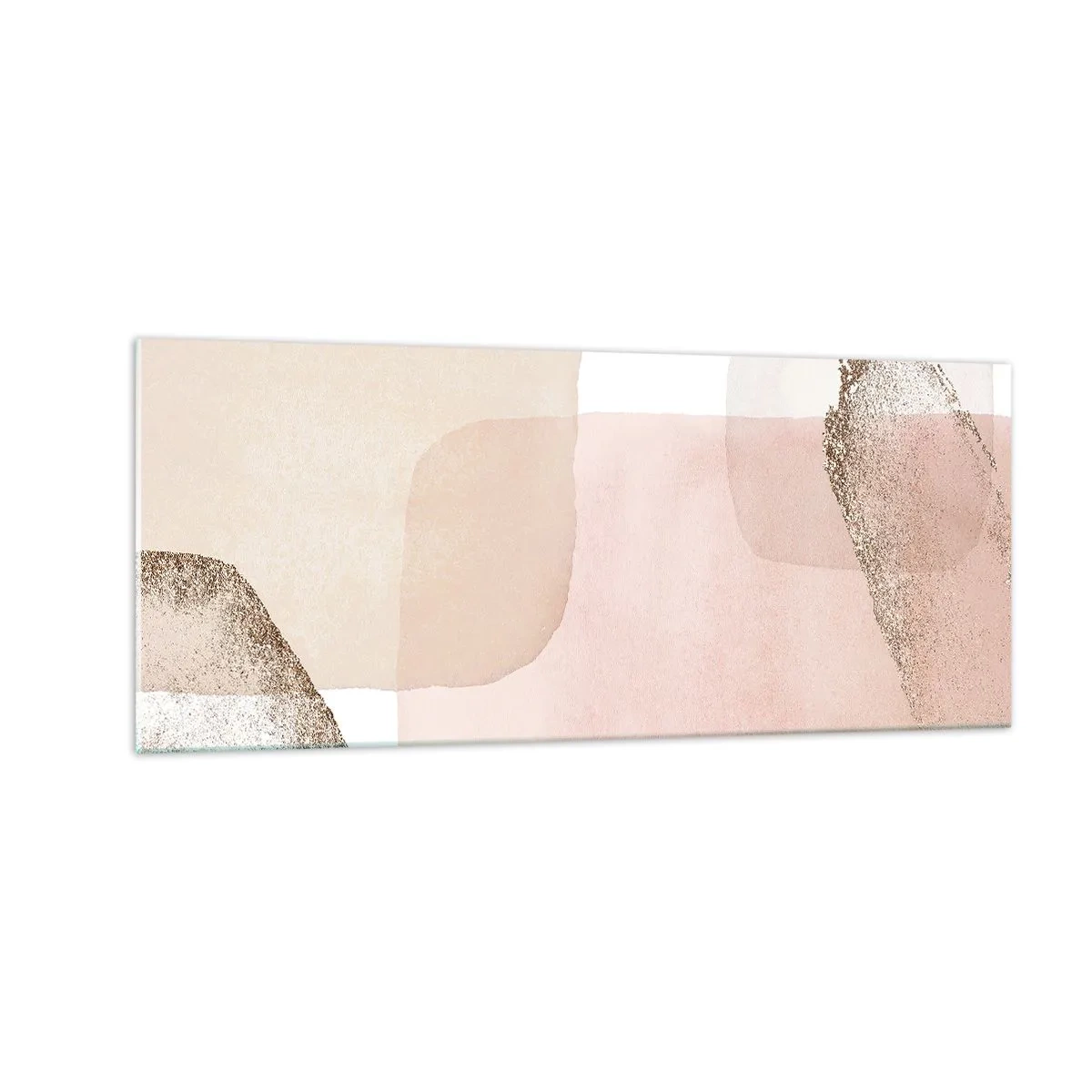 Glasbild - Bild auf glas - Ein Blick durch die Farbe - 100x40 cm