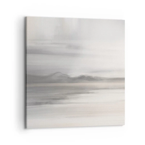 Bild auf Leinwand - Leinwandbild - Nachdenkliche Distanz - 60x60 cm