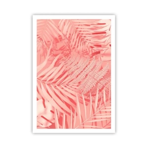 Poster - Rosa Konzept - 70x100 cm