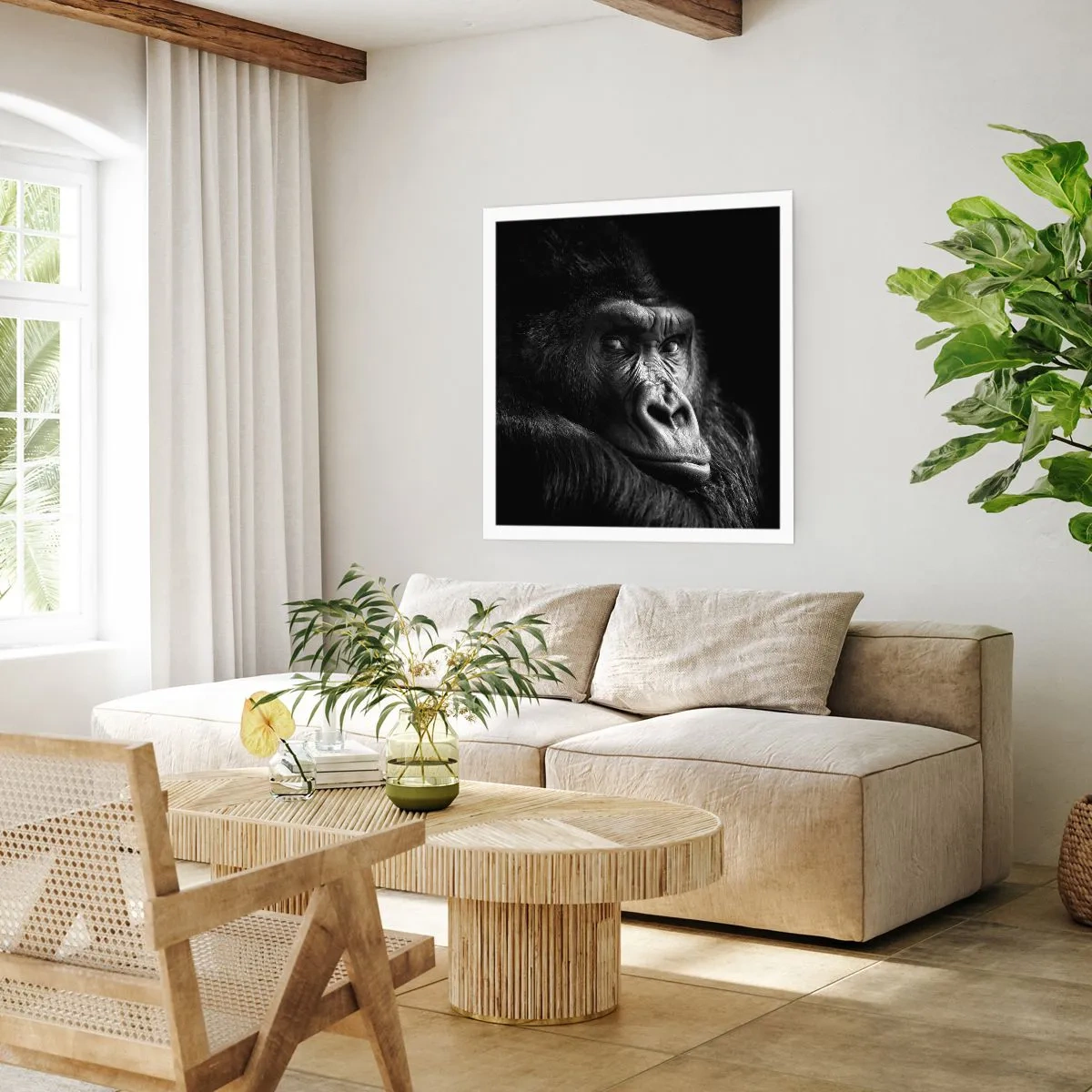 Poster - Und was guckst du so? - 30x30 cm