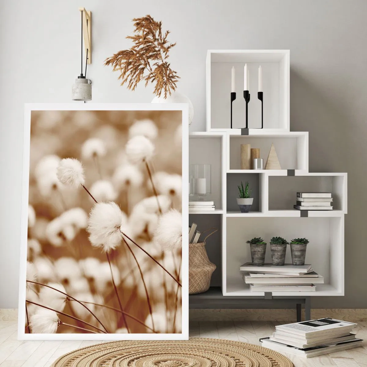 Poster - Flauschiges Kornfeld - 30x40 cm