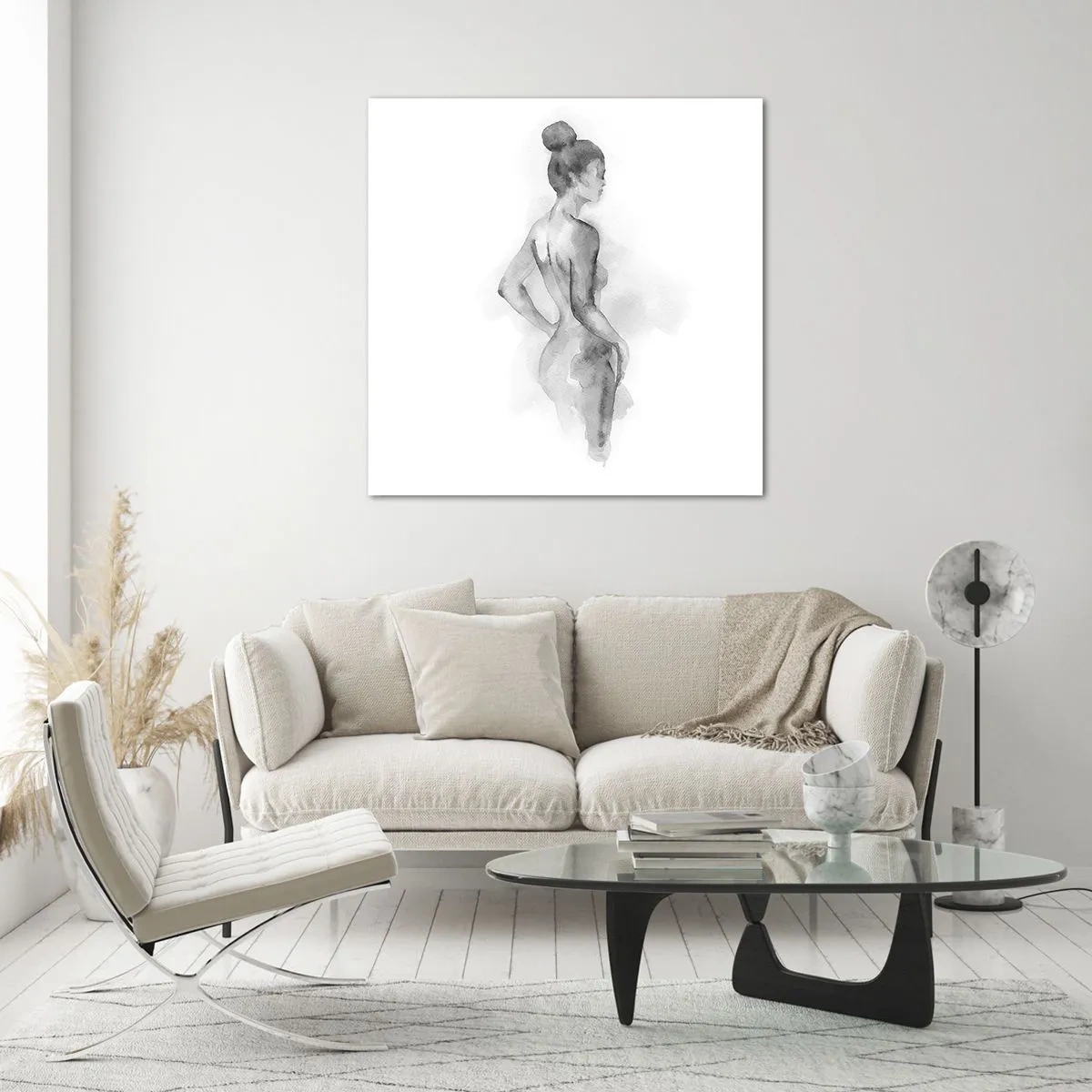 Glasbild - Bild auf glas - Schön wie ein Gemälde - 50x50 cm