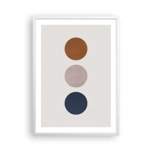 Poster in einem weißen Rahmen - Ein Symbol für Exzellenz - 50x70 cm