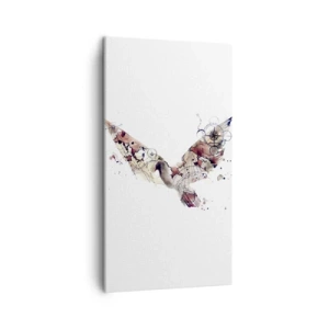 Bild auf Leinwand - Leinwandbild - Ein Overhead-Wanderer - 45x80 cm