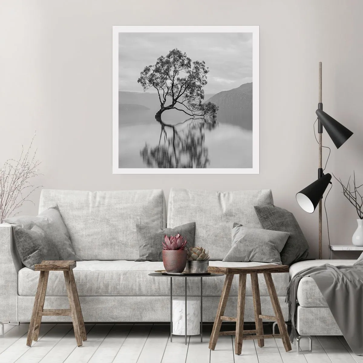 Poster - Es gibt so ein Land - 30x30 cm