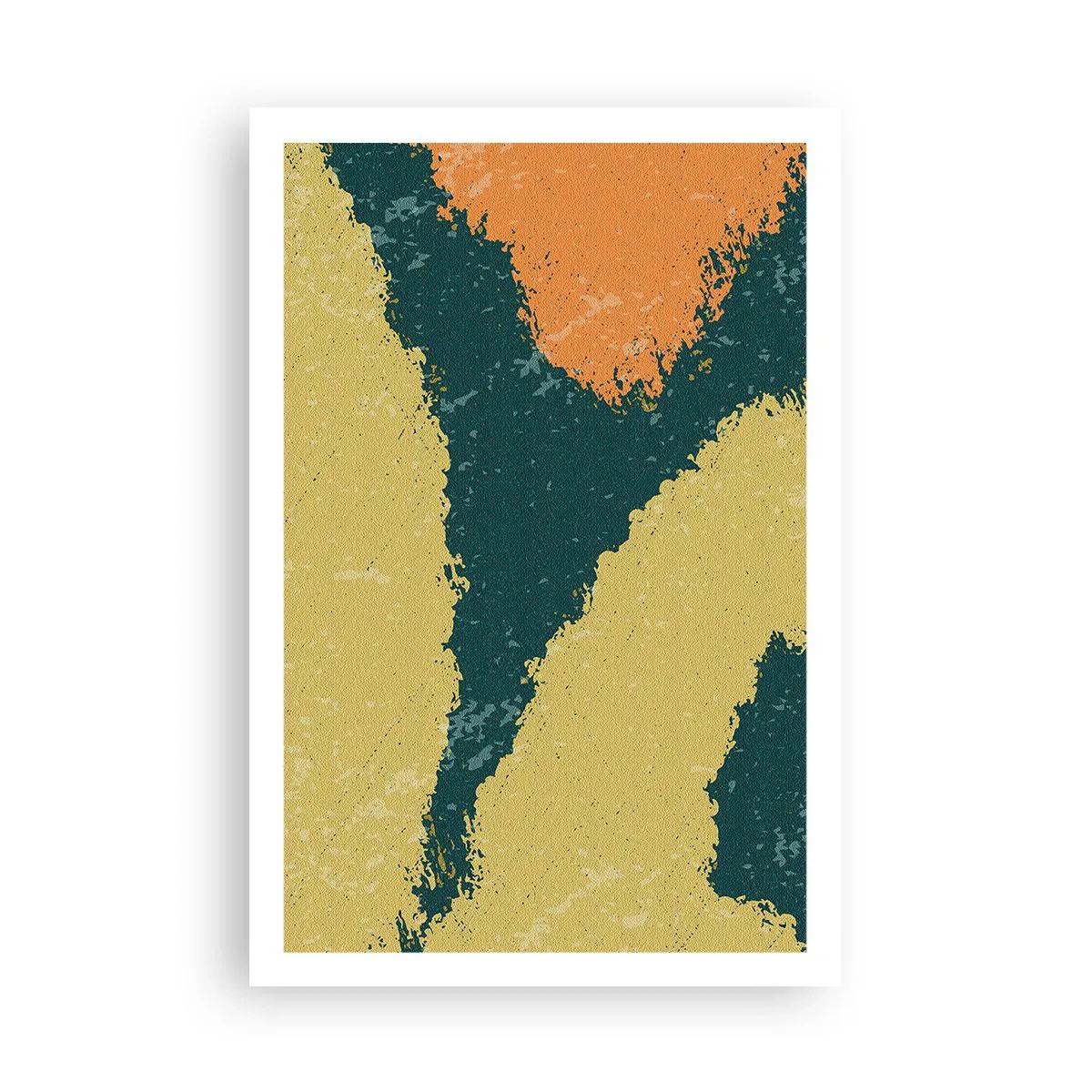 Poster - Abstraktion – langsame Bewegung - 61x91 cm