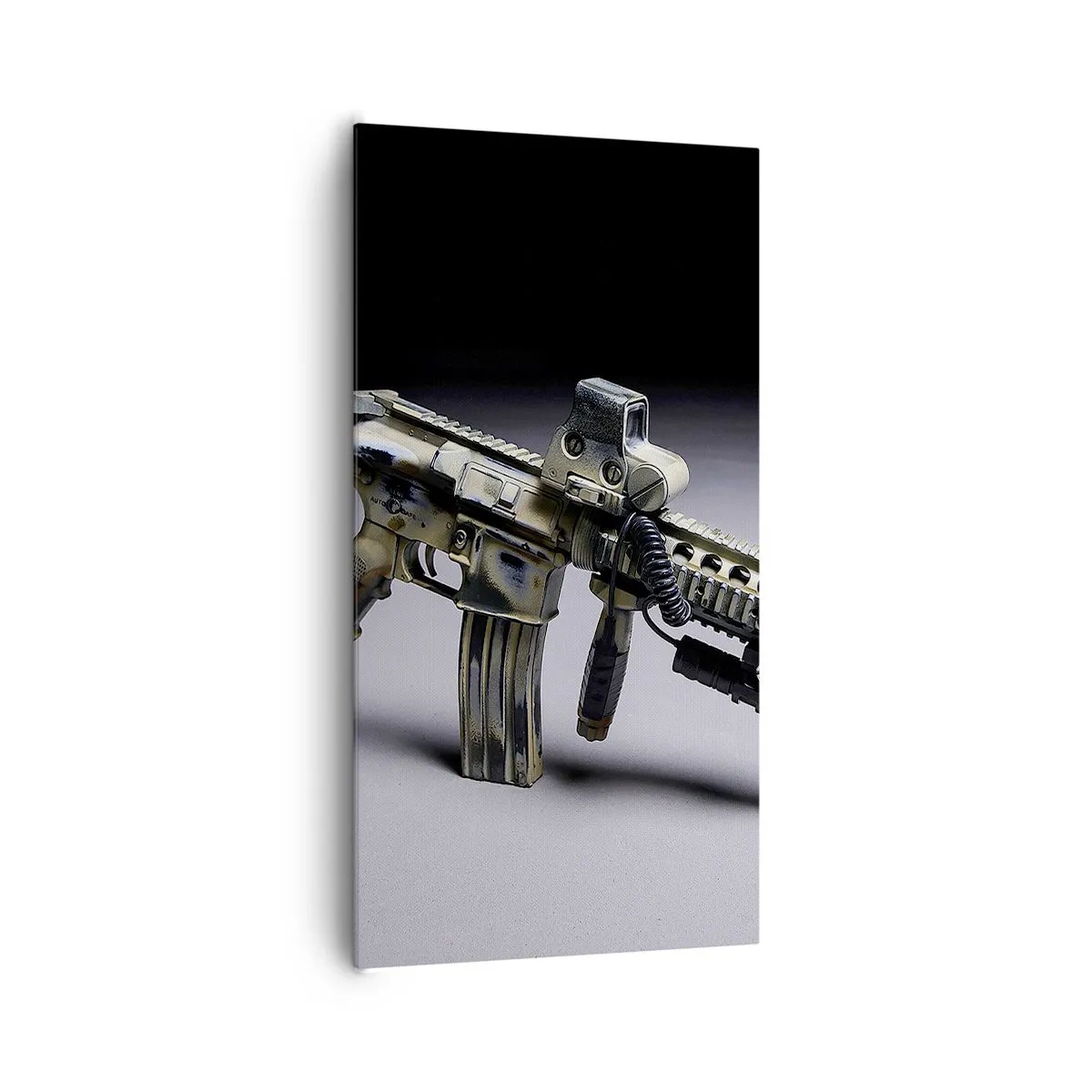 Bild auf Leinwand - Leinwandbild - Immer bedrohlich - 65x120 cm