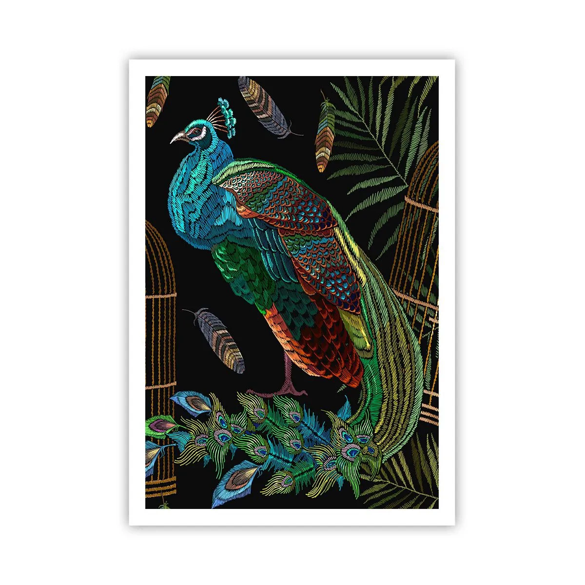 Poster - In königlichen Gewändern - 70x100 cm