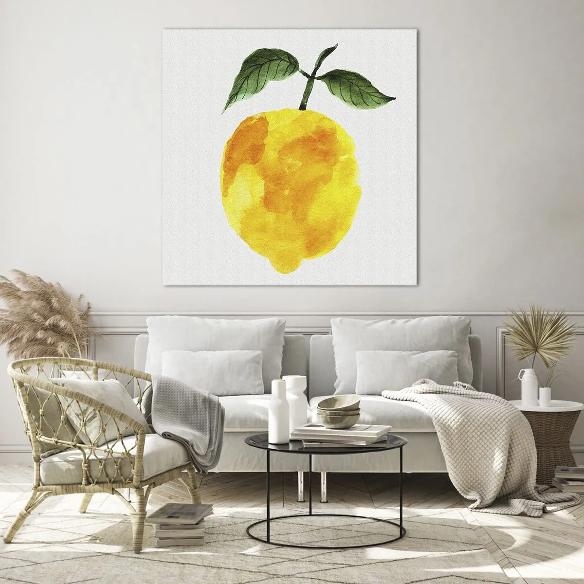 Glasbild - Bild auf glas - So schmeckt man die Sonne - 30x30 cm