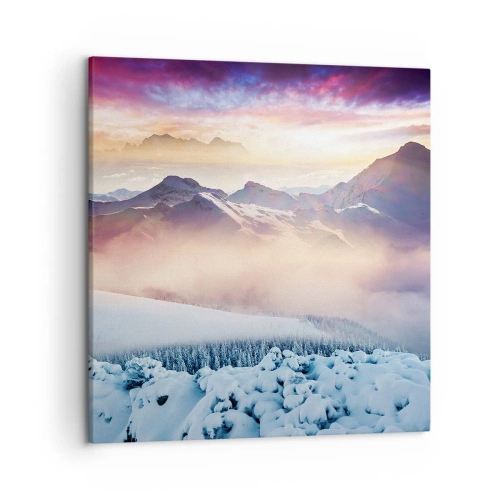 Bild auf Leinwand - Leinwandbild - Die Kraft und Reinheit der Natur - 50x50 cm