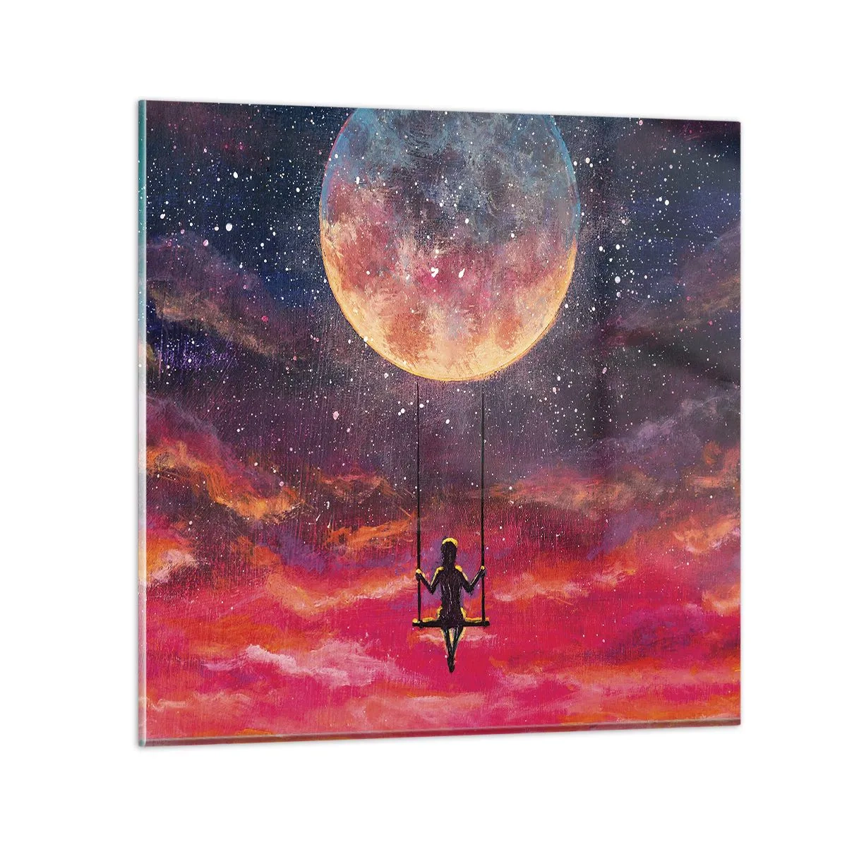 Glasbild - Bild auf glas - Traum - 60x60 cm