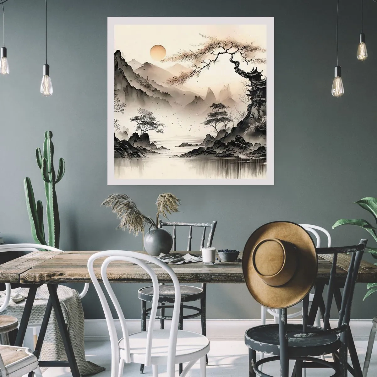 Poster - Einzigartiger Charme des Orients - 60x60 cm