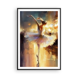 Poster in einem schwarzem Rahmen - Wunder auf der Straße - 70x100 cm