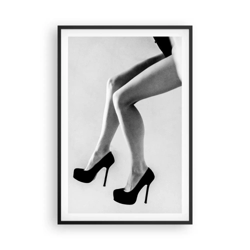 Poster in einem schwarzem Rahmen - Ewige Weiblichkeit - 61x91 cm