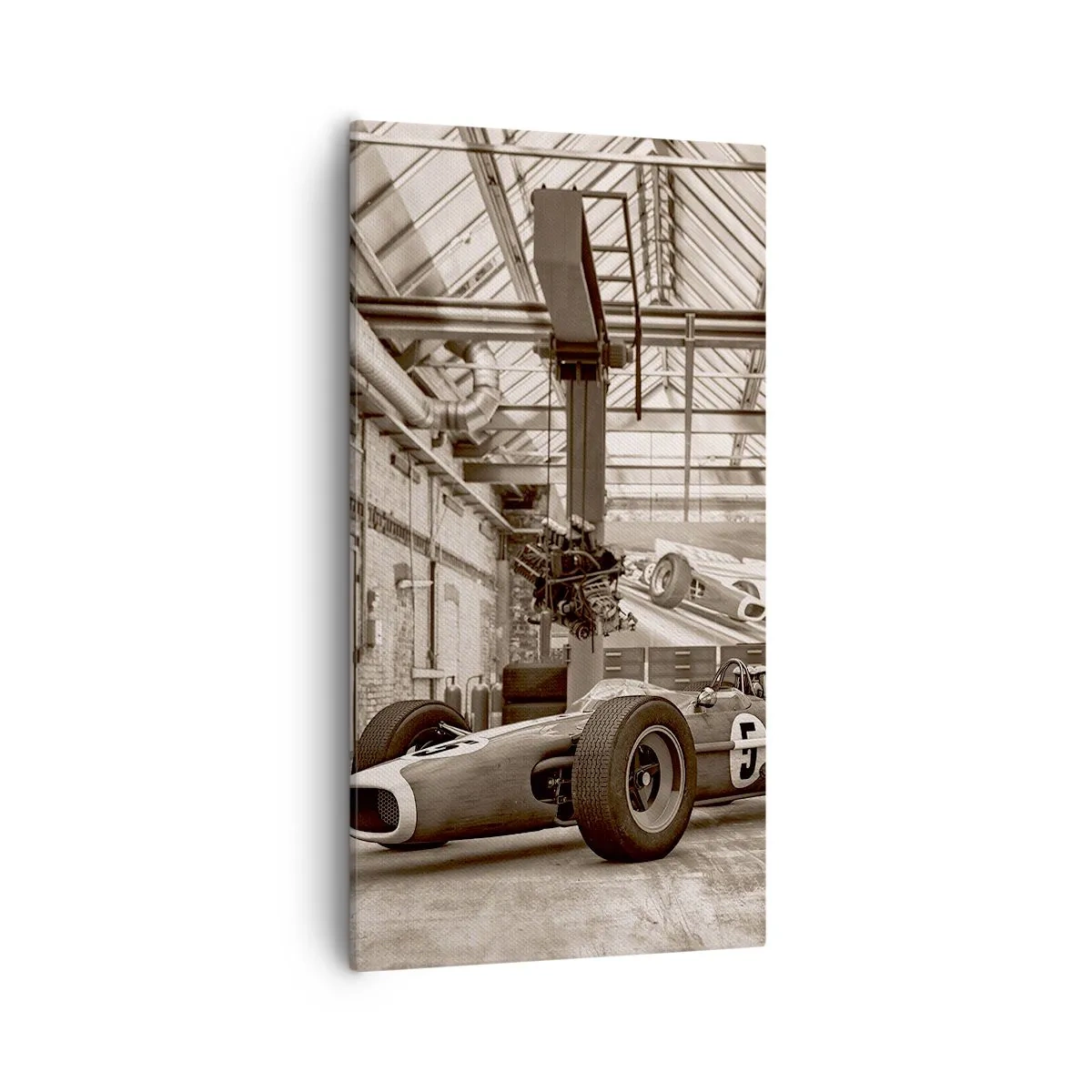 Bild auf Leinwand - Leinwandbild - Die Siegerruhe - 55x100 cm