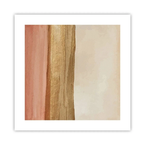 Poster - Vertikale Komposition - 40x40 cm