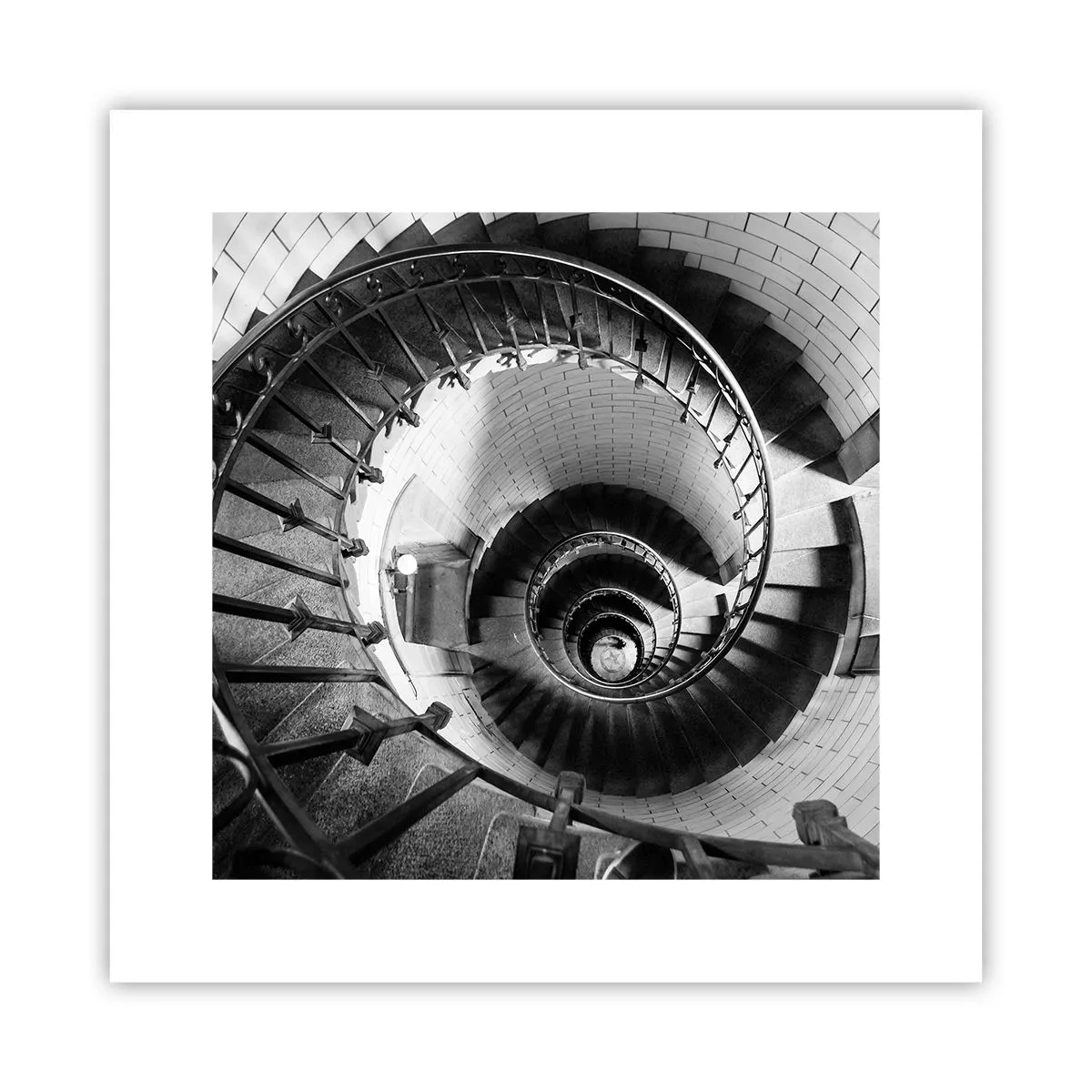 Poster - Höher und höher - 30x30 cm