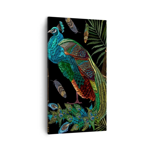 Bild auf Leinwand - Leinwandbild - In königlichen Gewändern - 45x80 cm