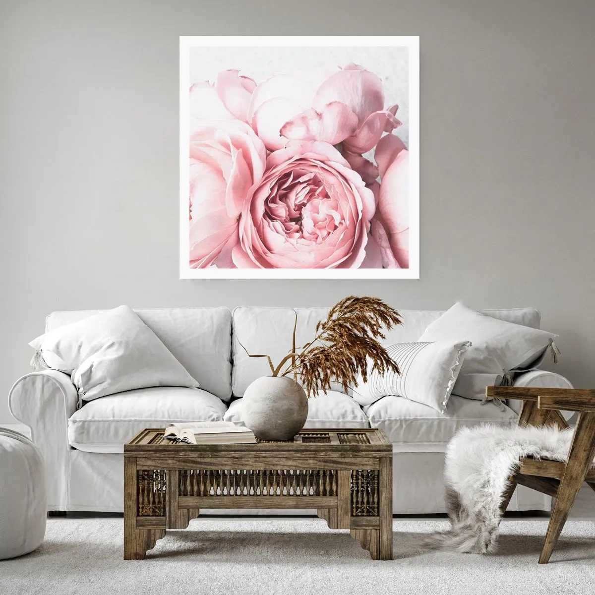 Poster - Für Romantiker - 40x40 cm