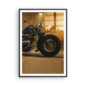 Poster in einem schwarzem Rahmen - Ich kann alles  - 70x100 cm