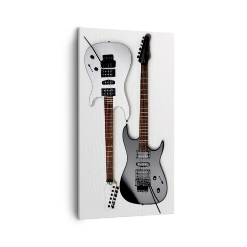 Bild auf Leinwand - Leinwandbild - Harmonie der Formen - 45x80 cm