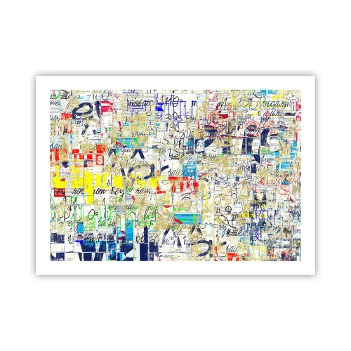 Poster - Es freut einfach die Augen - 70x50 cm