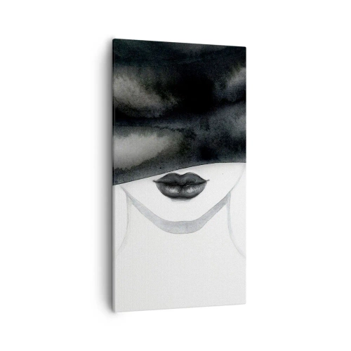 Bild auf Leinwand - Leinwandbild - Ein sinnliches Geheimnis - 55x100 cm