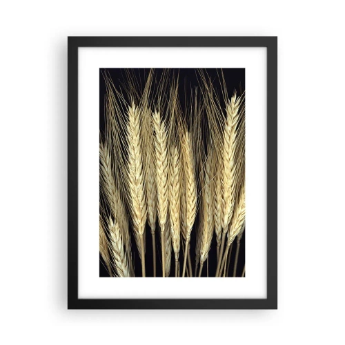 Poster in einem schwarzem Rahmen - Rustikale Magie - 30x40 cm