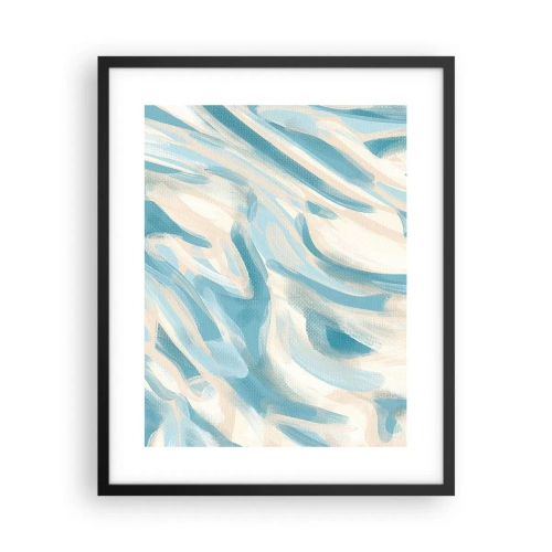 Poster in einem schwarzem Rahmen - Frühlingsbrisen - 40x50 cm