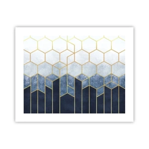 Poster - Komposition im synkopischen Rhythmus - 50x40 cm