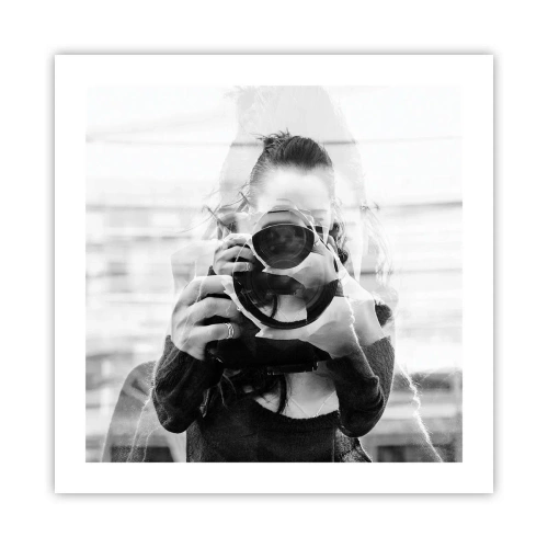 Poster - Schöpfer und Material - 50x50 cm