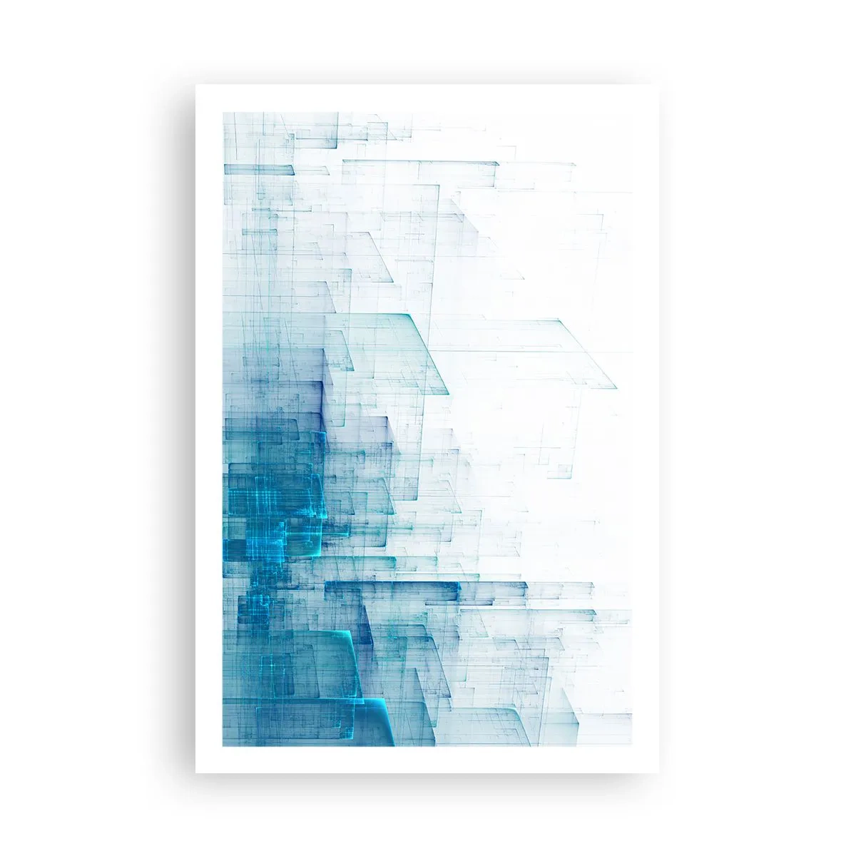 Poster - Wie der Raum wgeschaffen urde - 61x91 cm