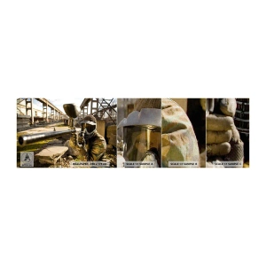 Fototapeten Muster Premium Canvas - Auch du kannst ein Held werden - Paintball, Sport, Militär - 100x30 cm