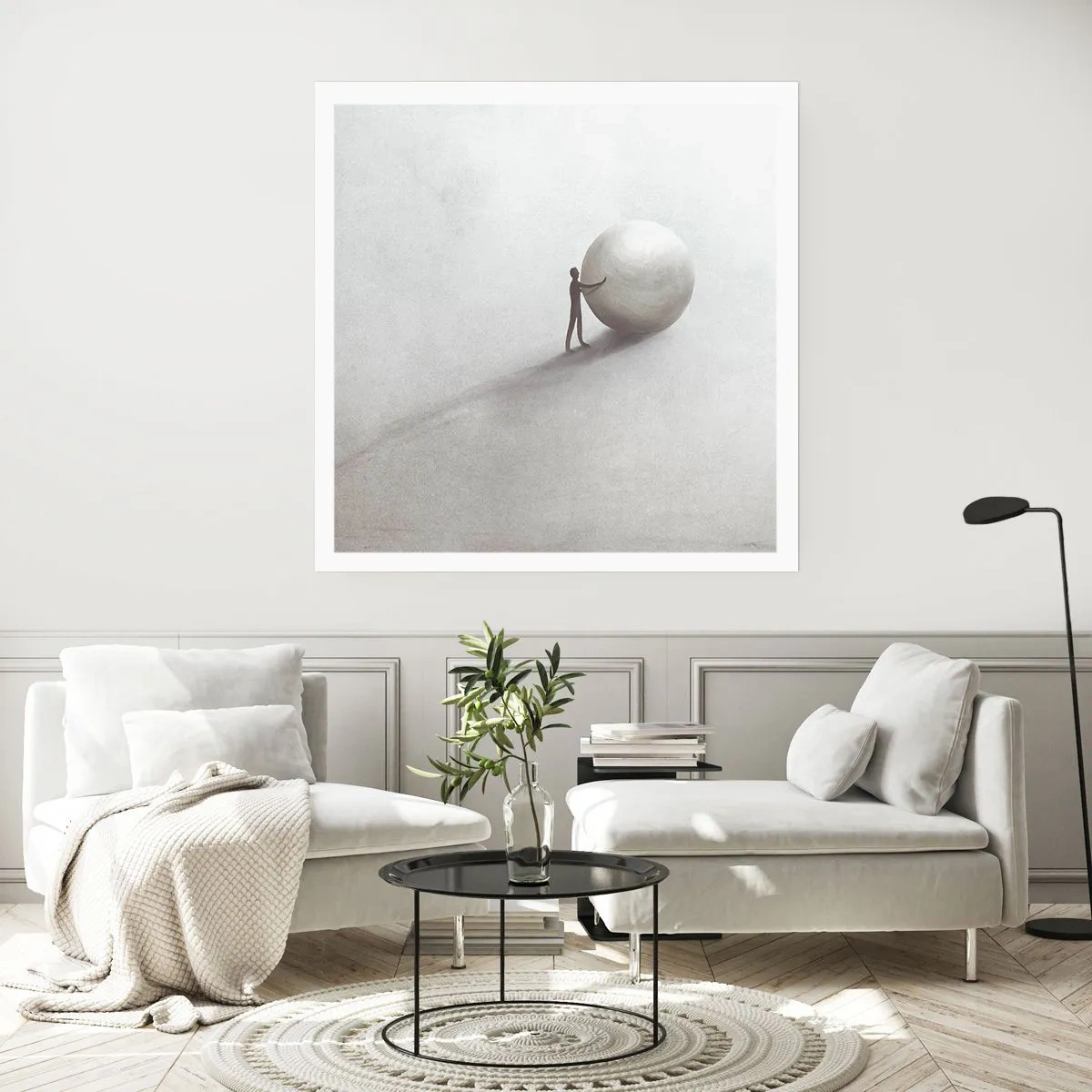 Poster - Das Spiel des Lebens - 60x60 cm