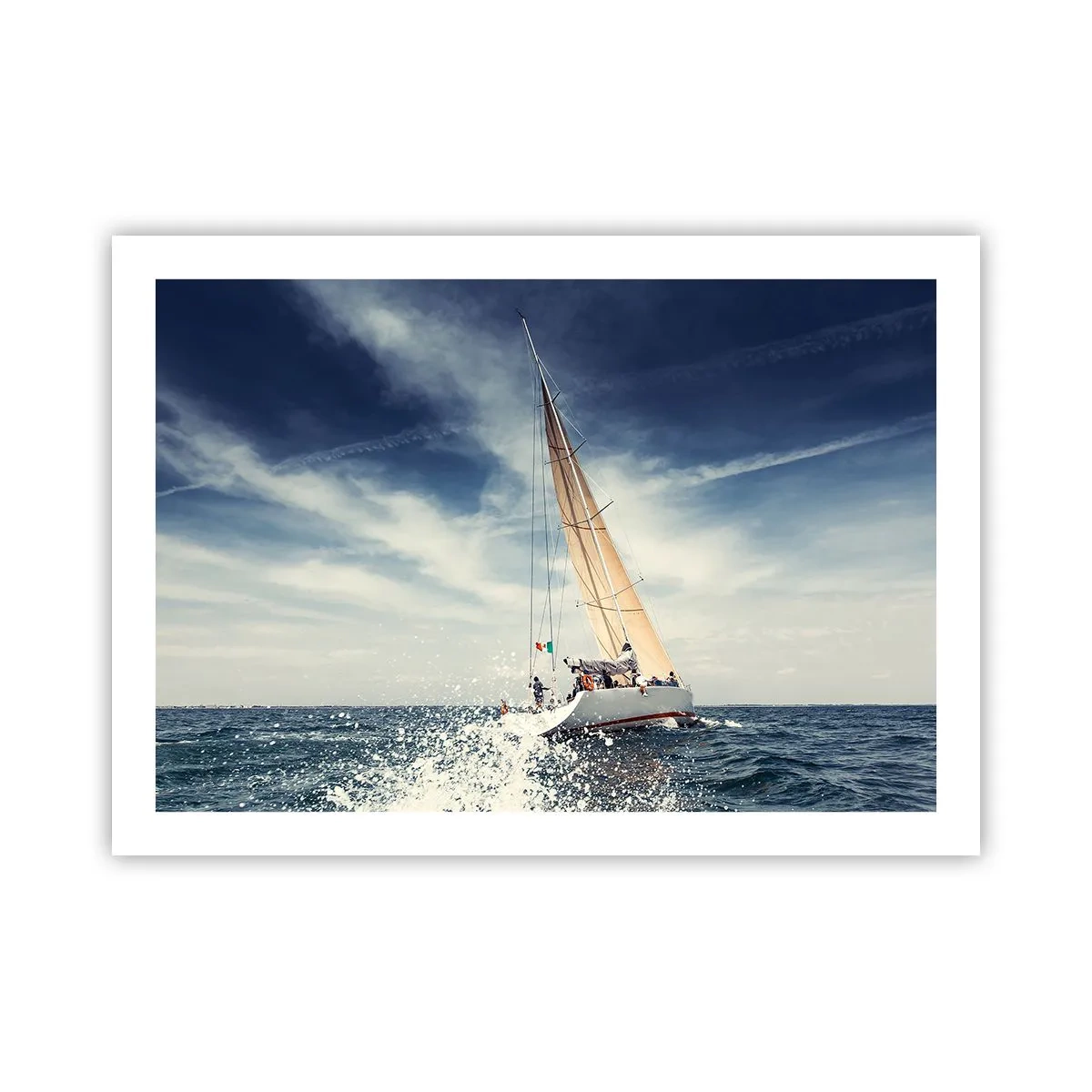 Poster - Sie werden uns nicht einholen! - 70x50 cm