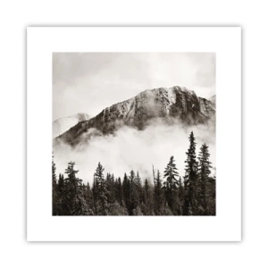 Poster - Lineal aus Granit - 30x30 cm