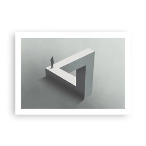 Poster - Es ist also doch möglich - 70x50 cm