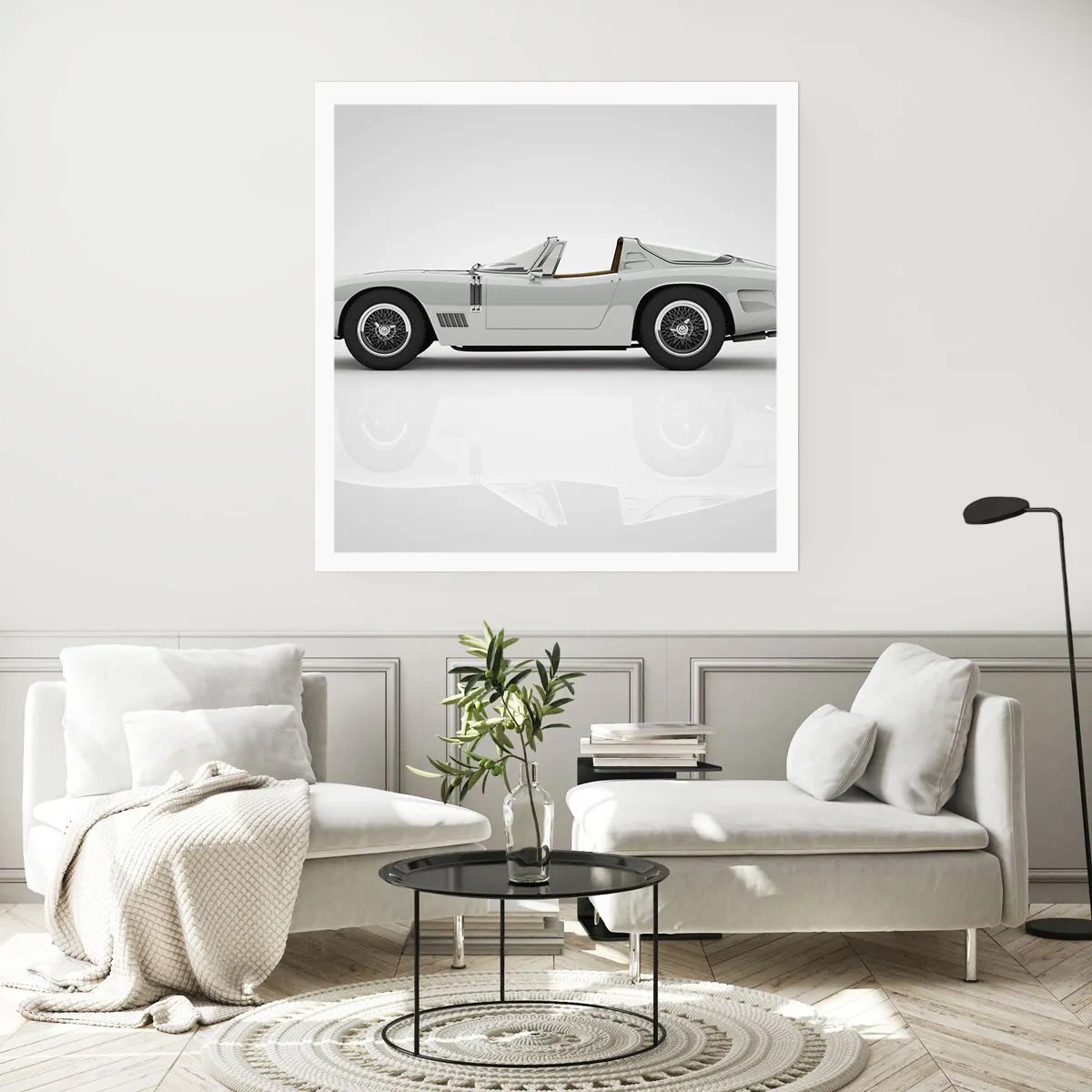 Poster - Spaß versprochen - 50x50 cm