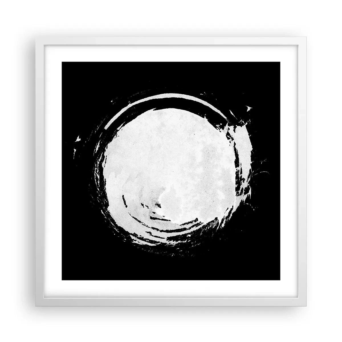 Poster in einem weißen Rahmen - Gute Möglichkeit - 50x50 cm